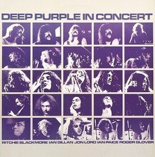 Deep purple concert for sale  COVENTRY