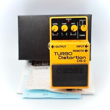 Usado, BOSS DS-2 Turbo distorção com pedal de efeitos de guitarra caixa original comprar usado  Enviando para Brazil