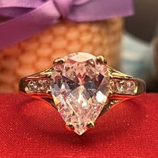 Ring teardrop gold for sale  Garland