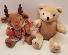 Vintage jointed plush for sale  Downs