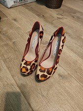 Studio TMLS - Salto Alto Senhora - Pele de Leopardo Feita no Brasil $145 Usada Uma Vez Euc comprar usado  Enviando para Brazil