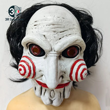 Maschera horror jigsaw usato  Italia