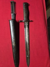 U.S. 30-40 Krag Bayonet W/Scabbard. 1902 Mkd. Note: Rust Uncleaned. for sale  Omaha