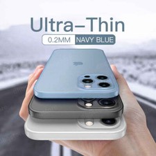 Usado, Capa dura fosca ultrafina à prova de choque para iPhone 16 Pro Max 15 14 13 12 11 comprar usado  Enviando para Brazil