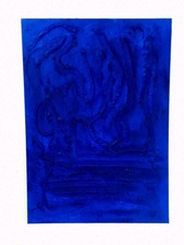 Art abstrait bleu d'occasion  Allaire