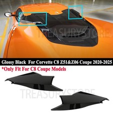 Kit de tampa de portas de entrada superiores traseiras para Corvette C8 Z51 Z06 2020-2025 preto brilhante, usado comprar usado Kit de tampa de portas de entrada superiores traseiras para Corvette C8 Z51 Z06 2020-2025 preto brilhante, usado comprar usado  Enviando para Brazil