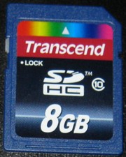 Transcend 8gb sdhc gebraucht kaufen  Oyten