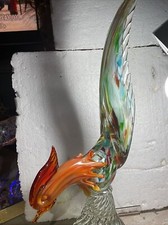 Vintage murano rooster for sale  COVENTRY