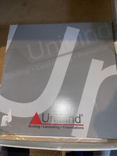Encadernação de laminação unibind apresentação aço cristal LS D azul tipo 3 - 7 peças comprar usado  Enviando para Brazil