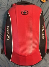 Mochila de motocicleta ogio Mach 5 vermelha em excelente estado usado Plz Leia comprar usado  Enviando para Brazil