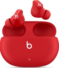 Bezprzewodowe słuchawki douszne Beats Studio Buds w kolorze czerwonym z Bluetooth towar B na sprzedaż  PL