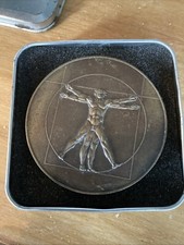 Vitruvian man medal for sale  STEVENAGE