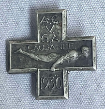 Ancien insigne huguenin d'occasion  Nogent-sur-Marne