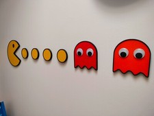 Pacman wall art. usato  Fara Gera d'Adda