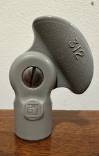 Vintage EV Electro-Voice 312 3/4" Suporte para Microfone Clipe Suporte Braçadeira Microfone Cinza comprar usado  Enviando para Brazil