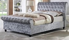 Crushed velvet sleigh for sale  SEVENOAKS