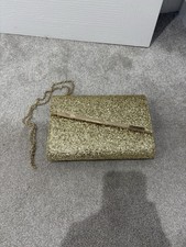 Golden clutch purse for sale  GLASGOW