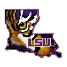 Lsu tigers sticker for sale  Morrisville