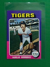 1975 Topps Mini Baseball #221 Aurelio Rodriguez, usado comprar usado 1975 Topps Mini Baseball #221 Aurelio Rodriguez, usado comprar usado  Enviando para Brazil