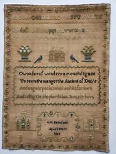 Sampler 1844 11.5 for sale  SHREWSBURY