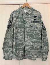 Jaqueta camuflada US Air Force Master Enlisted Aircrew Senior Master Sargeant comprar usado  Enviando para Brazil