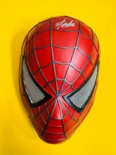 SPIDER-MAN podpisana maska STAN LEE TWARDA akryl METALICZNA JSA DNA coa EXCELSIOR na sprzedaż  Wysyłka do Poland