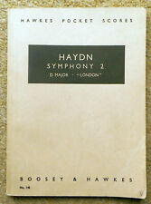 Haydn symphony 62pgs for sale  NORWICH