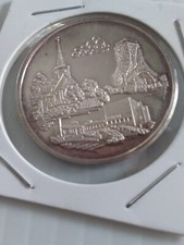 MOEDA RARA!!! Medalha comemorativa de prata 1990-1000 -1 Juli STADT Langen Alemanha comprar usado  Enviando para Brazil