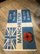 Bandeira Manchester City (3x5ft) HAALAND Homem Cidade Bandeira derretido comprar usado  Enviando para Brazil