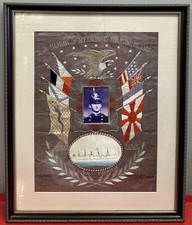 Embroidered silk military for sale  Belton
