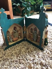 Ceramic nativity church for sale  Rushville