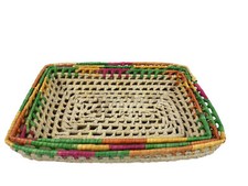 pink orange woven basket for sale pink orange woven basket for sale Tucson