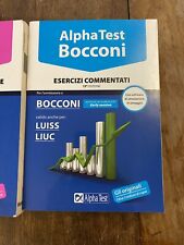 Alpha test. bocconi. usato  Cagliari