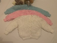 Baby knitted cardigan for sale  CROYDON