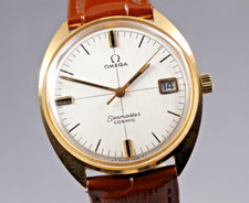 Omega Seamaster Cosmic 136.017 SP Tool 107 relógio manual folheado a ouro cal.613  comprar usado  Enviando para Brazil