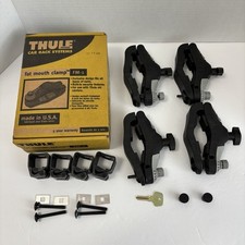 Braçadeira de boca gorda Thule FM-1 montagem em rack de teto universal pacote com 4 chaves, usado comprar usado  Enviando para Brazil
