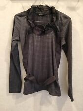 Blouse grise col d'occasion  Bourg-de-Thizy