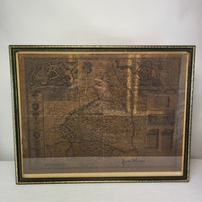 Mapa raro da Escócia por John Speed 1610 emoldurado 54 x 43cm mapa histórico Escócia Reino Unido comprar usado  Enviando para Brazil
