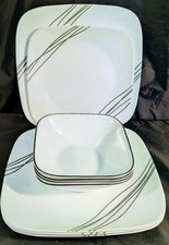 black dinner salad dishes for sale  Battle Creek