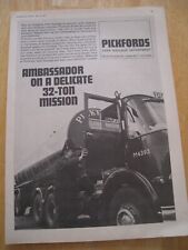 Pickfords tank haulage for sale  BRISTOL