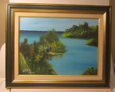 Jamaican oil canvas for sale  Greensboro