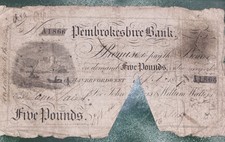 Pembrokeshire bank white for sale  WHITLAND