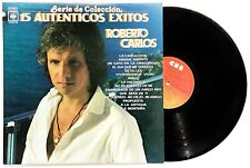 ROBERTO CARLOS 15 Autenticos Exitos LP Vinyl Album 1983 MEXICO CBS AMADA AMANTE comprar usado  Enviando para Brazil