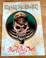 Iron Maiden Fear Of The Dark 1992 Japão Tour Programa Livro - Vendedor dos EUA,, usado comprar usado  Enviando para Brazil