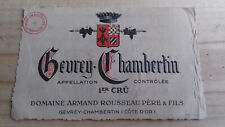 étiquette vin gevrey d'occasion  Quimperlé