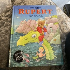 80th rupert bear for sale  BARNSTAPLE