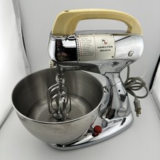 Antigo Hamilton Beach-Stand Mixer (63222) 12 velocidades, cabeça de inclinação, dourado com 2 acessórios comprar usado  Enviando para Brazil
