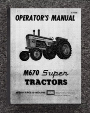 M670 tractor operator for sale  Houston