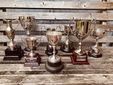 Silver trophy collection for sale  UK