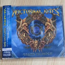Nocturnal Rites – Grand Illusion	JAPAN CD (2005,VICP-63163)	+2 BONUS	Power Metal, usado comprar usado  Enviando para Brazil